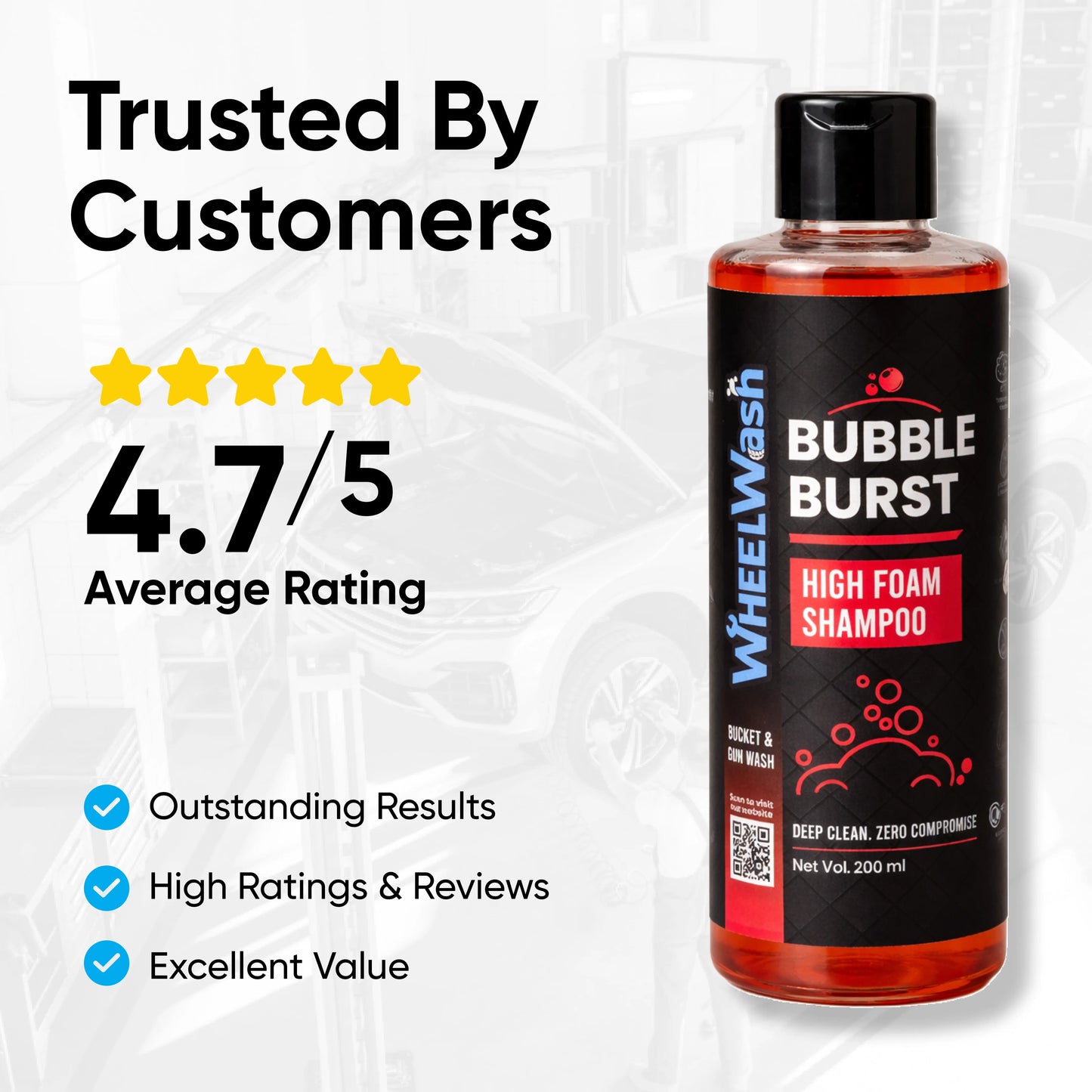 Bubble Burst Car Snow Foam Shampoo