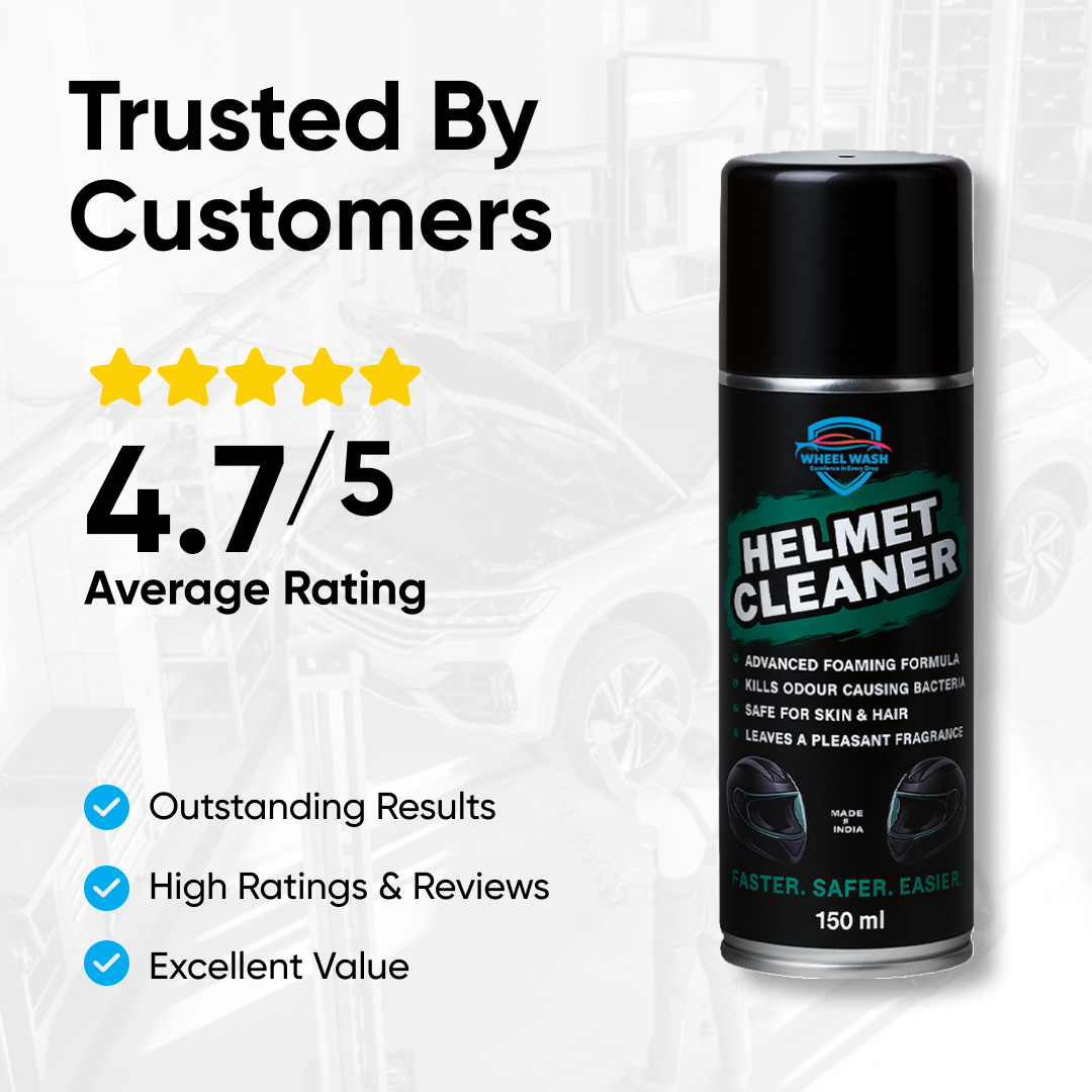 Helmet Cleaner: Anti-Bacterial Foaming