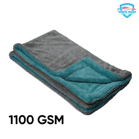 Microfiber Cloth For Car - Puremagic 1100 Gsm Twisted Loop Super Absorbent Towel