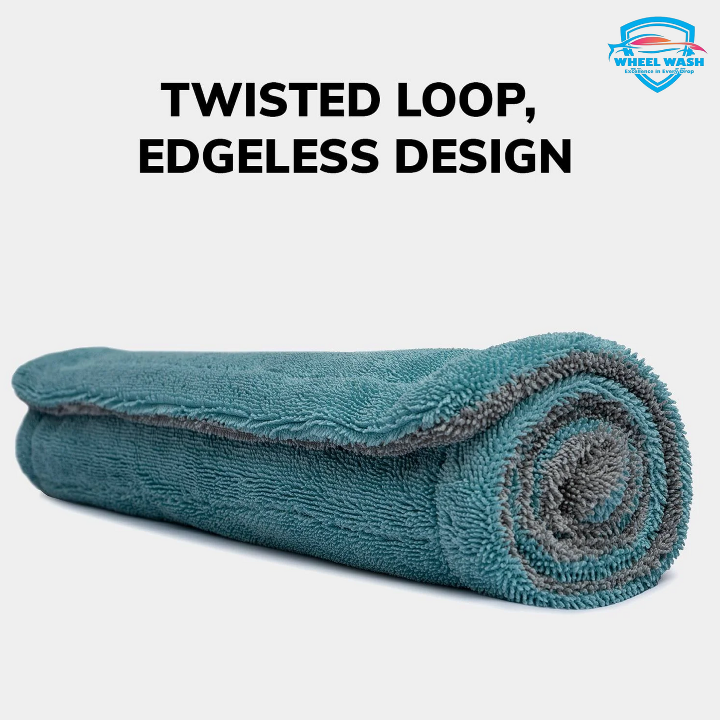 Microfiber Cloth For Car - Puremagic 1100 Gsm Twisted Loop Super Absorbent Towel