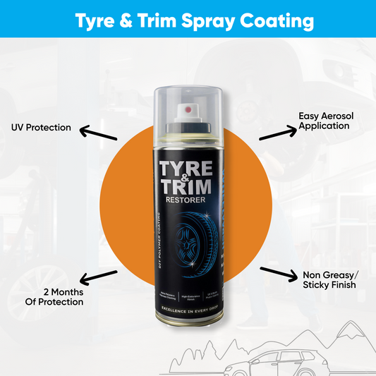 Tyre & Trim Restorer Spray Coating