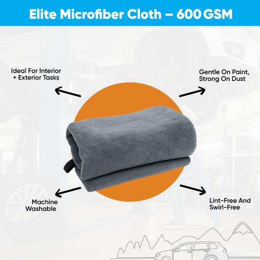 Wheelwash Elite 600 GSM Microfiber Cloth