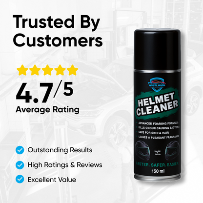 Helmet Cleaner: Anti-Bacterial Foaming