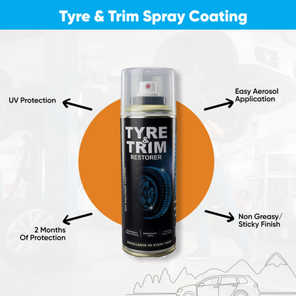 Tyre & Trim Restorer Spray Coating