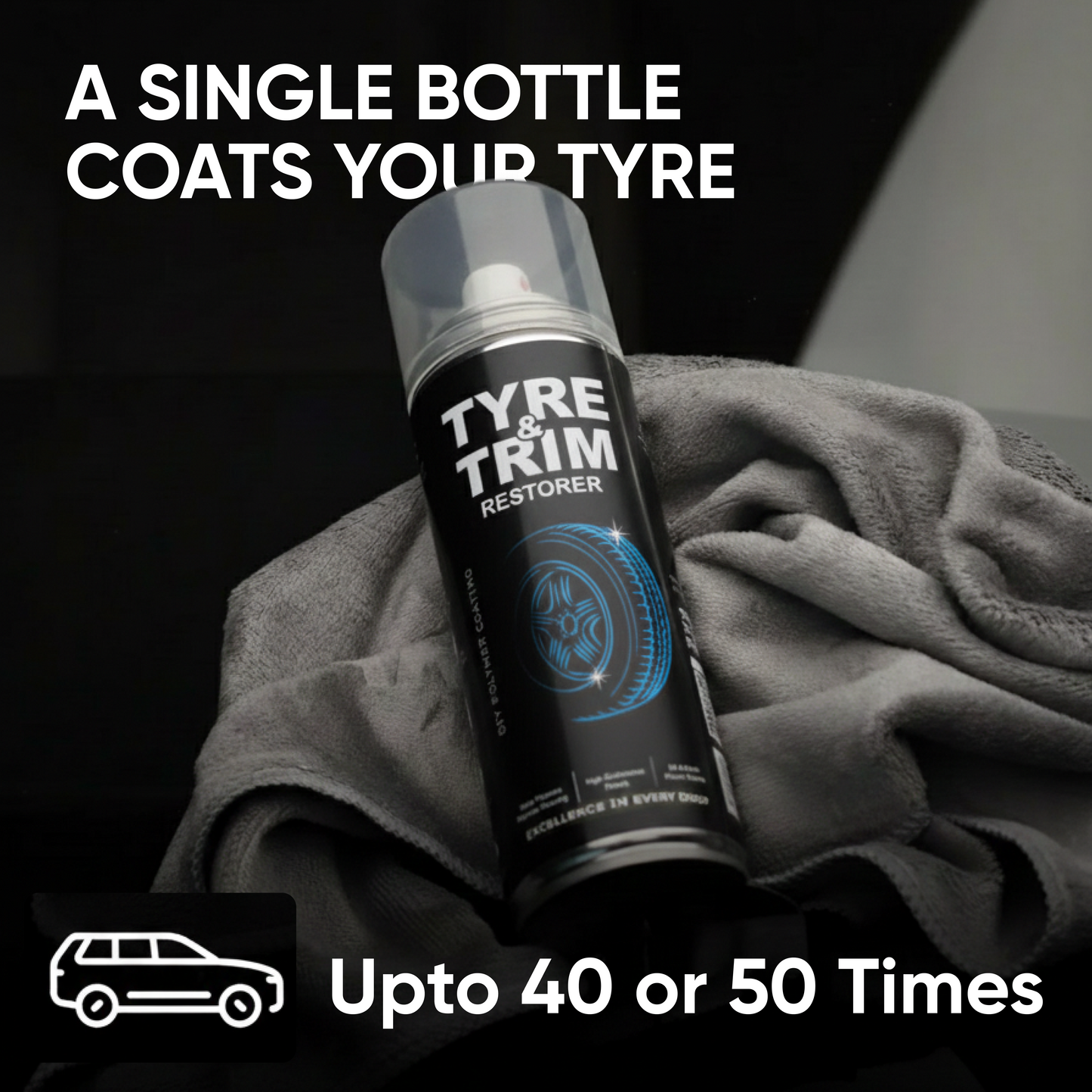 Tyre & Trim Restorer Spray Coating