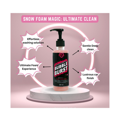 Bubble Burst Thick Foam Shampoo - Wheel Wash