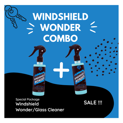 Car Glass Cleaner/ Windshield Wonder - [Pack Of 2]