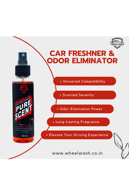 Car Freshner & Odor Eliminator- Pure Scent (Pearl)